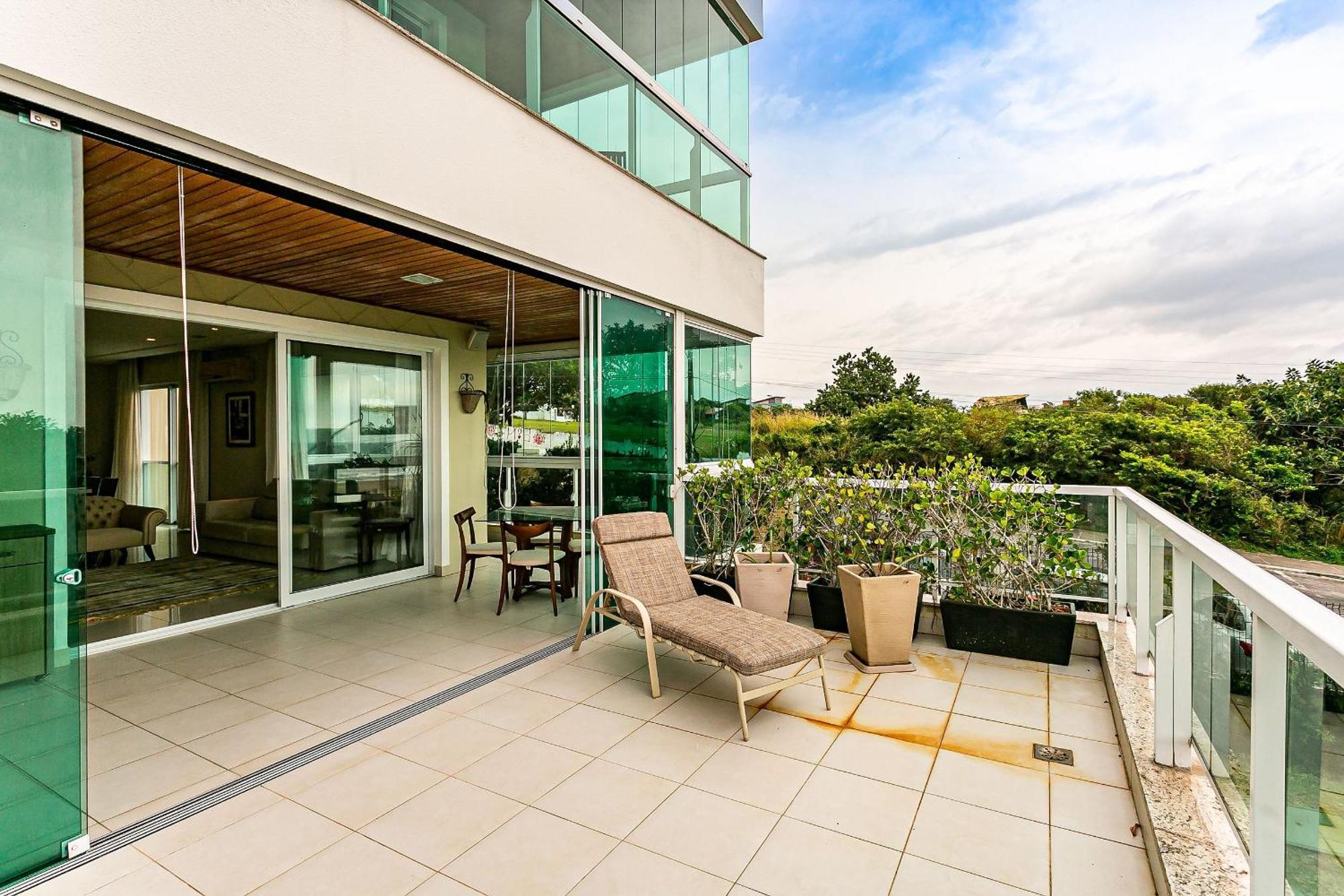 Apartamento Vista Mar | Sacada Ampla Com Churrasqueira #csa01d *